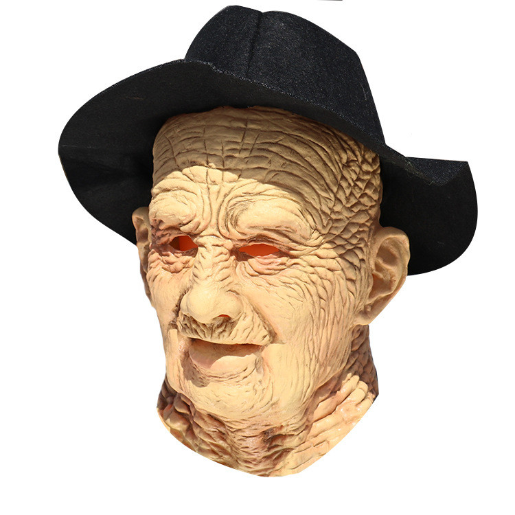A Nightmare on Elm Street Freddy Kreuger Mask And Hat - Freddy Kreuger Cosplay Costume Mask Prop