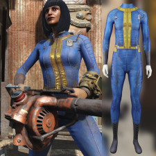 Fallout 4 Female Vault 111 Dweller Costume - Bodysuit Female Vault 111 Dweller Cosplay
