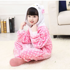 Kids Hello Kitty Onesie Jumpsuit Costume