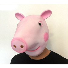 Peppa Pig Mask - Peppa Pig Cosplay Costume Mask