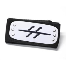 Akatsuki Kirigakure Hidden Mist Village Headband From Naruto Cosplay Costume Prop