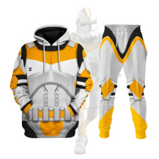 Stars Wars Clone Trooper Costume - Hoodie Sweatpants Clone Trooper Cosplay