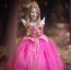 Disney Aurora Sleeping Beauty Princess Cosplay Costume Dress For Girls Halloween Costume