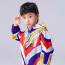 Boy's Ultraman Trigger Costume - Ultraman Trigger Cosplay With Eyes And Chest Light Effect