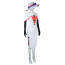 Hazbin Hotel Charlie Morningstar Costume - White Dress Hat Charlie Morningstar Cosplay