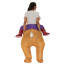 Riding Dog Inflatable Costume