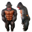 Kids Gorilla Inflatable Costume - Gorilla Cosplay