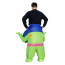 Riding Angry Alien Inflatable Costume - Riding Grumpy Alien Cosplay