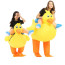 Riding Duck Inflatable Costume - Riding Duck Cosplay