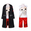 One Piece Red Luffy Costume - Shirt Jacket Shorts Set Luffy Cosplay