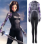 Alita Battle Angel Costume - Bodysuit Purple Alita Battle Angel Cosplay