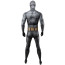 Batman Vs Superman: Dawn of Justice Armored Batman Costume - Grey Bodysuit Cape Mask Set Armored Batman Cosplay
