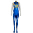 Street Fighter Chun Li Costume - Blue Fighting Bodysuit Chun Li Cosplay