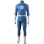 The Fantastic Four Movie 2025 Mister Fantastic Pedro Pascal Costume - Blue Bodysuit Mr Fantastic Cosplay