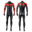 The New 52 Nightwing Costume - Black Red Bodysuit Nightwing Cosplay