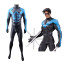 Titans Nightwing Costume - Black Blue Bodysuit Cosplay