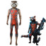 Guardians of the Galaxy Vol. 3 Rocket Costume - Full Suit Mask Set Rocket Racoon Cosplay