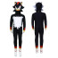 Sonic the Hedgehog Shadow Costume - Bodysuit Mask Shadow Cosplay