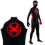 Spider-Man 2 Miles Morales Across the Spider-Verse Costume - Black Red Bodysuit Mask Set Miles Morales Spider Man Cosplay