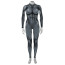 Woman Muscle Suit Costume - Grey Bodysuit Women's Muscle Suit Cosplay