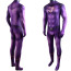 Justice League Wonder Twins Jayna Costume - Purple Bodysuit Wonder Twins Jayna Cosplay