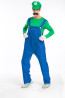 Super Mario Luigi Mario Cosplay Costume For Adults Halloween Costume