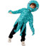 Kids Octopus Costume - Hat Shirt Set Blue Octopus Cosplay