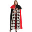 Kids Queen of Hearts Costume - Cloak Cape Queen of Heats Cosplay