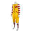 Ronald McDonald Cosplay Costume - Bodysuit Gloves Set Ronald McDonald Cosplay