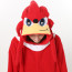 Sonic Prime Knuckles The Echidna Costume - Onesie Jumpsuit Knuckles The Echidna Cosplay