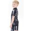 Boys Black Spider Man Swimsuit Black Spider Man