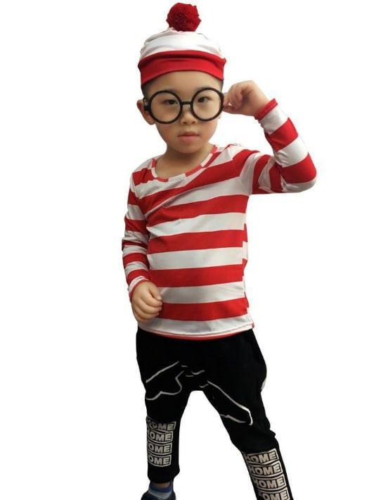Kids Where's Waldo Costume