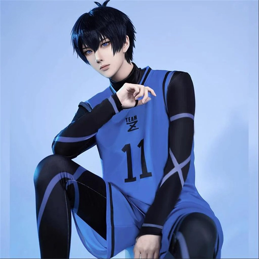 Blue Lock Yoichi Isagi Costume Cosplay