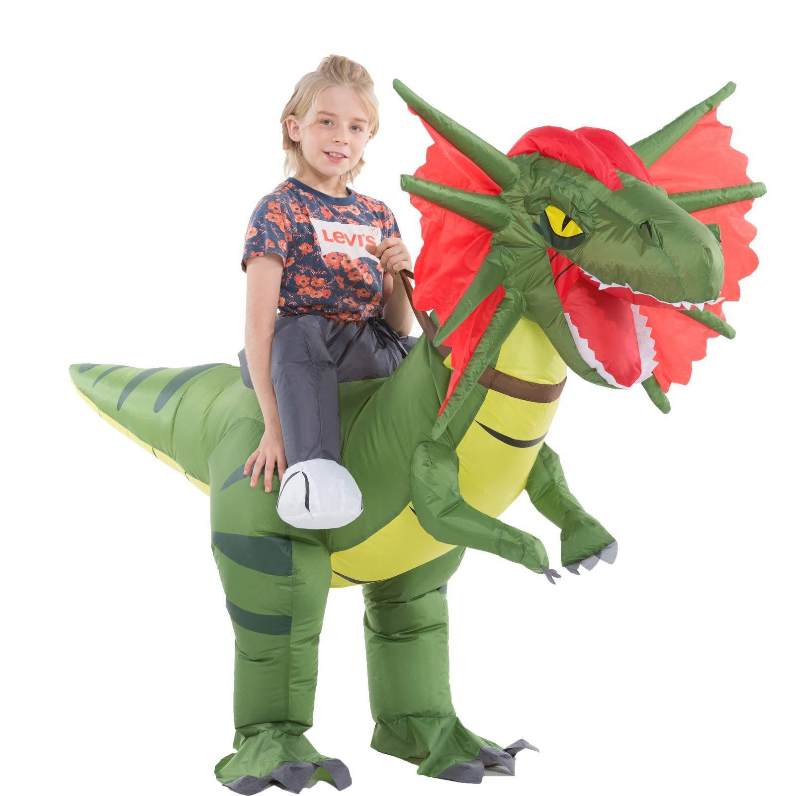 Dilophosaurus Jurassic World Inflatable Costume