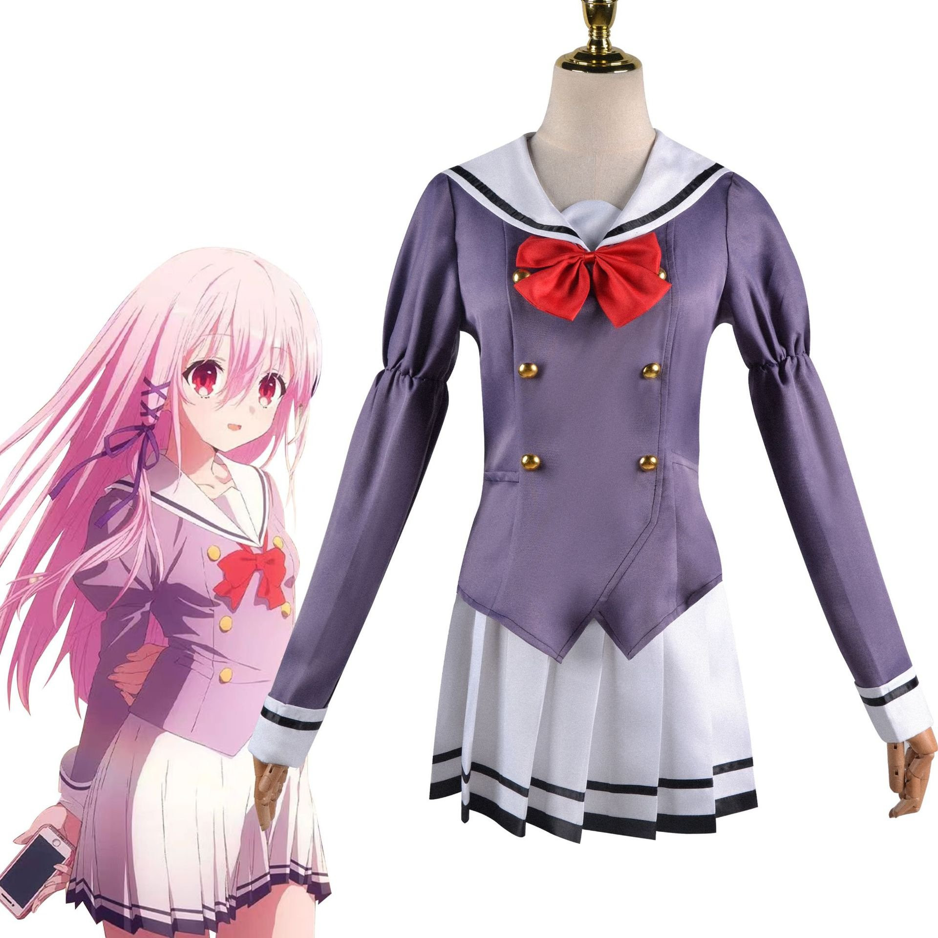 Kisara Uniform Engage Kiss Cosplay Costume