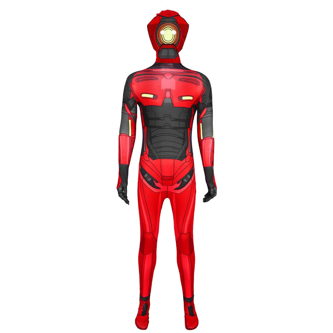 Ultrakill V2 Costume - Bodysuit Mask Robot V2 Cosplay