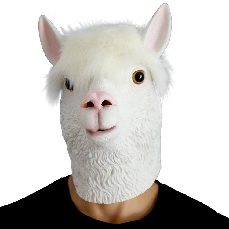 Alpaca Cosplay Mask