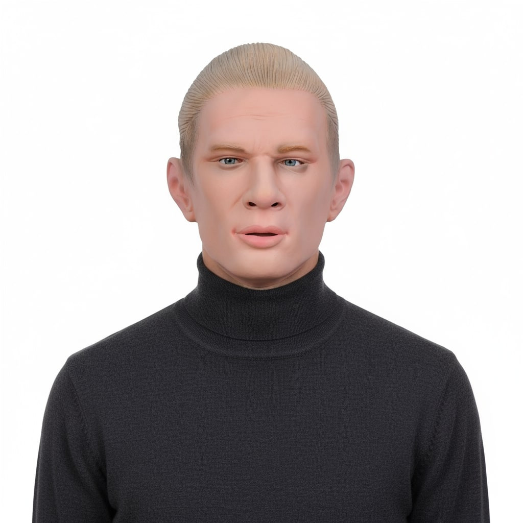 Erling Haaland Mask Prop - Erling Haaland Costume Cosplay Mask