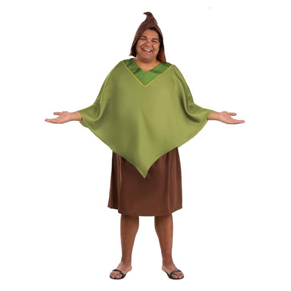 The Emperor's New Groove Pacha Costume - Green Poncho Pacha Cosplay