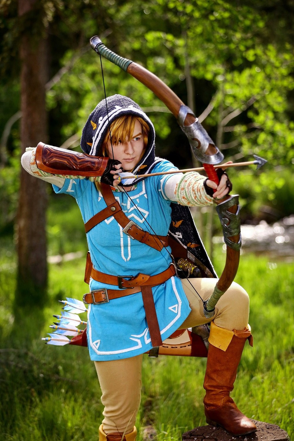 The Legend of Zelda Tears Of The Kingdom Link Bow - Link Cosplay Costume Bow Prop