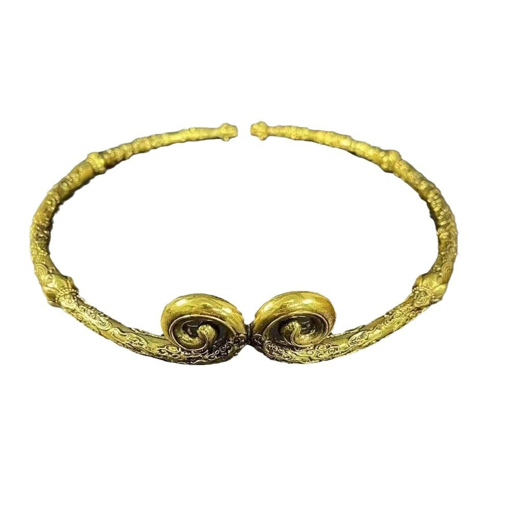Black Myth: Wukong Golden Headband Prop - Wukong Golden Headband Cosplay Costume Prop