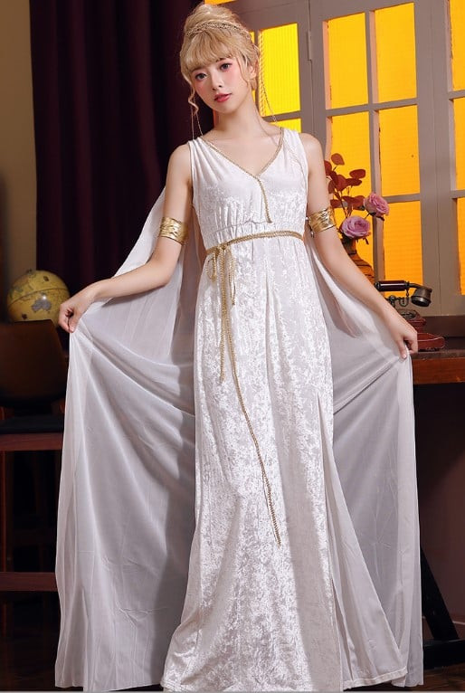 Venus Costume - Long Dress Goddess Venus Cosplay