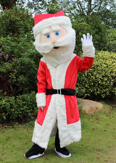 Giant Santa Mascot Costume