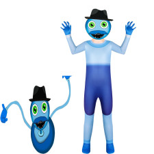 Daddy Long Legs Poppy Playtime Lycra Cosplay Costume