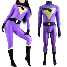 Jayna Wonder Twins Lycra Cosplay Costume