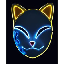 Tanjiro Sabito Demon Slayer LED Costume Cosplay Party Mask
