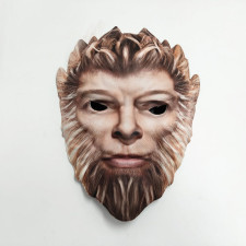 Black Myth: Wukong Wukong Monkey King Mask - Realistic Wukong Cosplay Costume Mask Prop