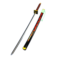 One Piece Kinemon Foxfire Style Sword Prop - Kinemon Foxfire Style Cosplay Costume Prop