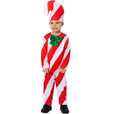Kids Christmas Candy Cane Costume - Candy Cane Cosplay