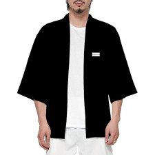 Demon Slayer Muichiro Tokito Costume - Black Kimono Jacket Muichiro Tokito Cosplay